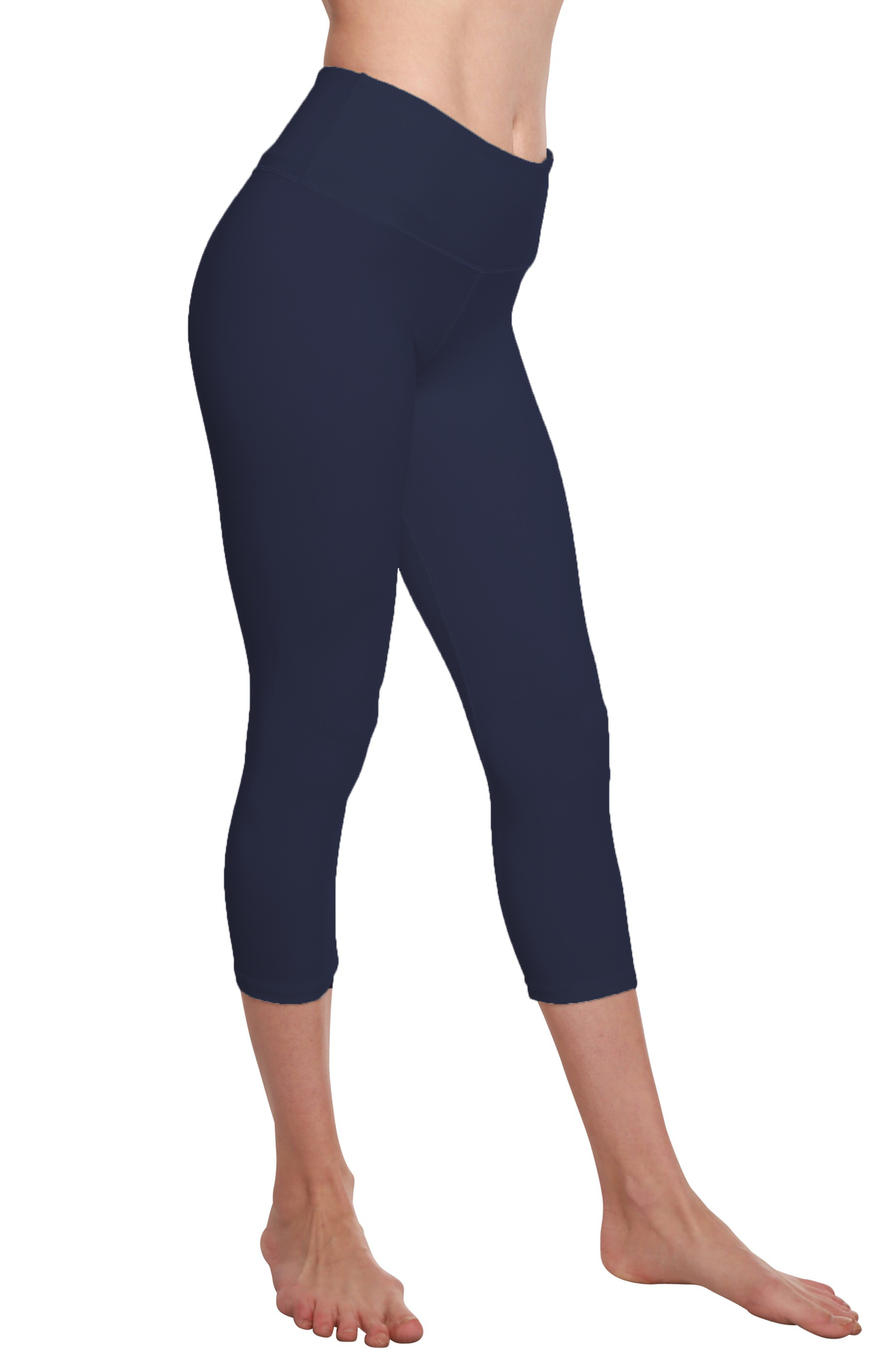 Bamboo Women's Capri Leggings – Soft Cropped Workout Pants