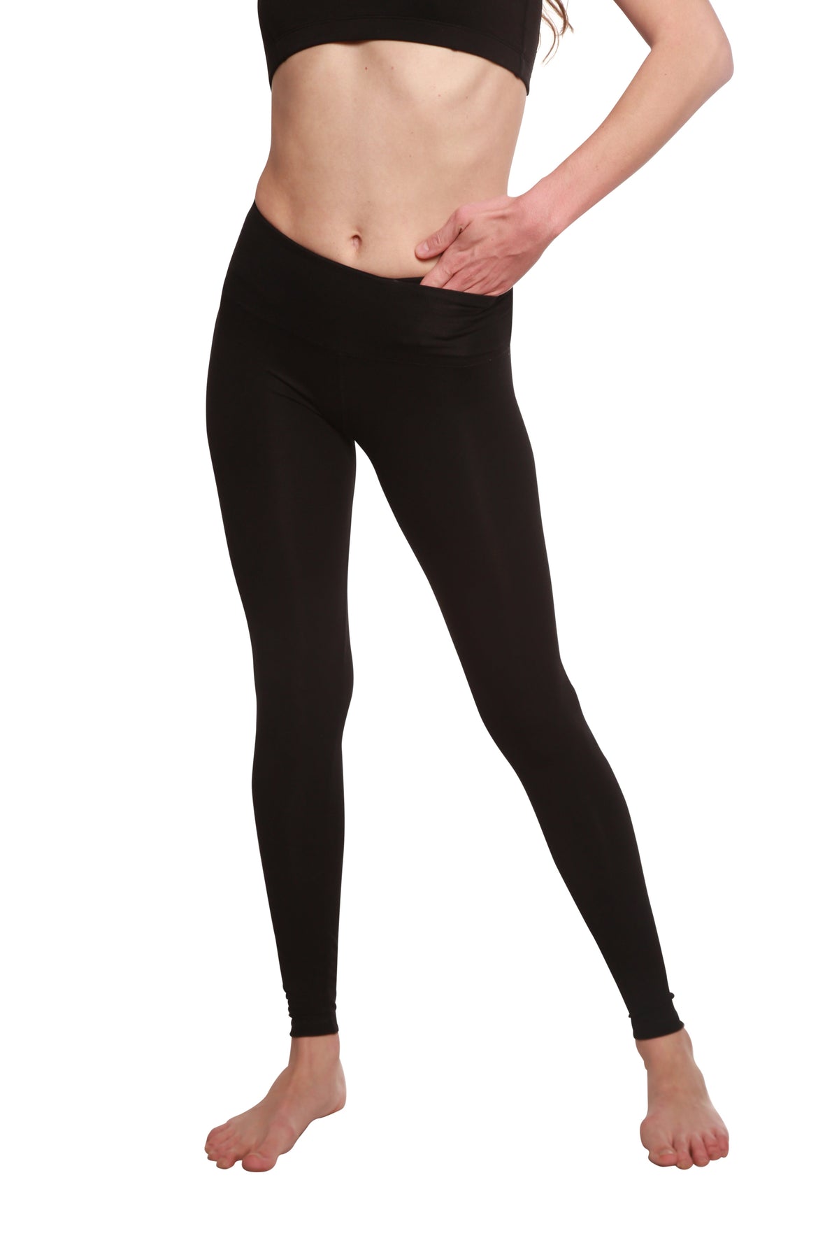 Bamboo Women's Essential Leggings – Buttery Soft Full-Length Pants