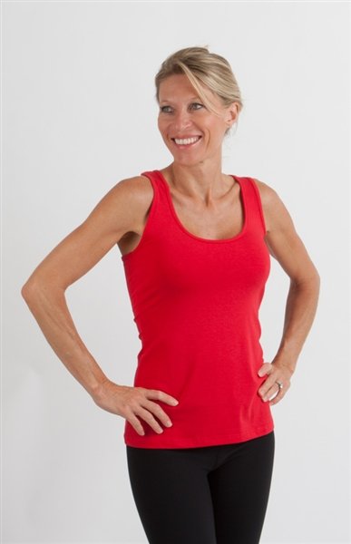 Bamboo Women's Racerback Tank Top – Soft Athletic Sleeveless Top