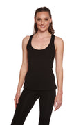 Bamboo Women's Racerback Tank Top – Soft Athletic Sleeveless Top