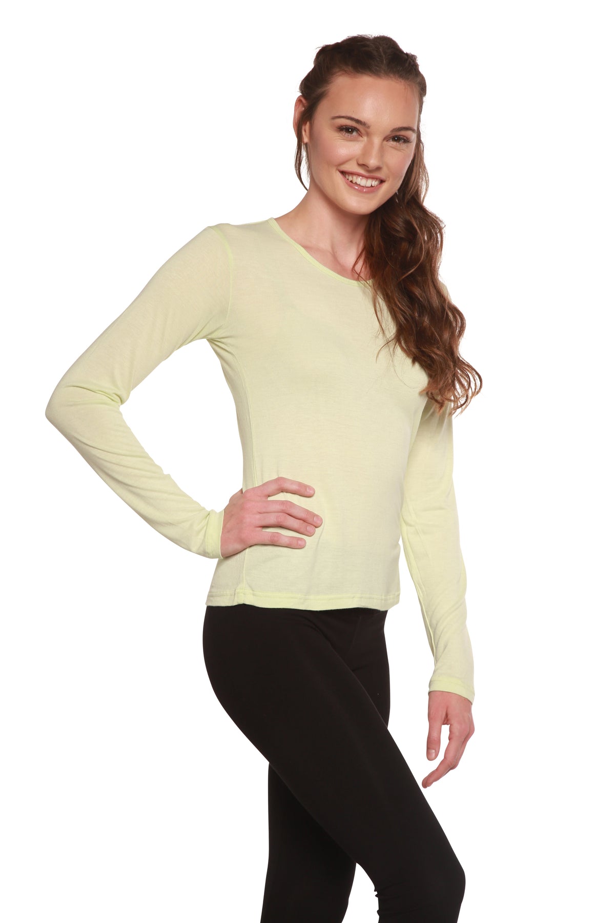 Bamboo Women's Long Sleeve T-Shirt – Soft Breathable Everyday Top