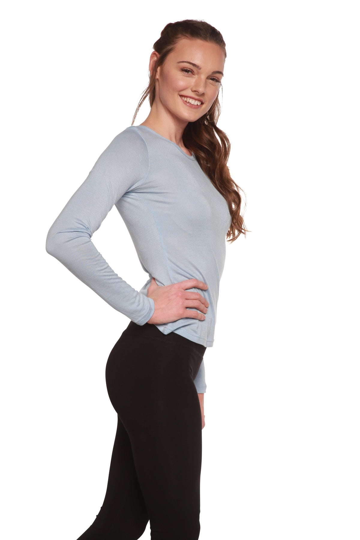 Bamboo Women's Long Sleeve T-Shirt – Soft Breathable Everyday Top