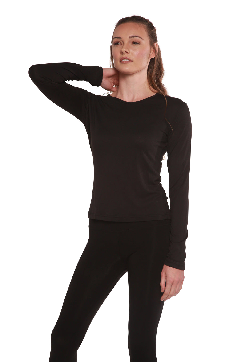 Bamboo Women's Long Sleeve T-Shirt – Soft Breathable Everyday Top