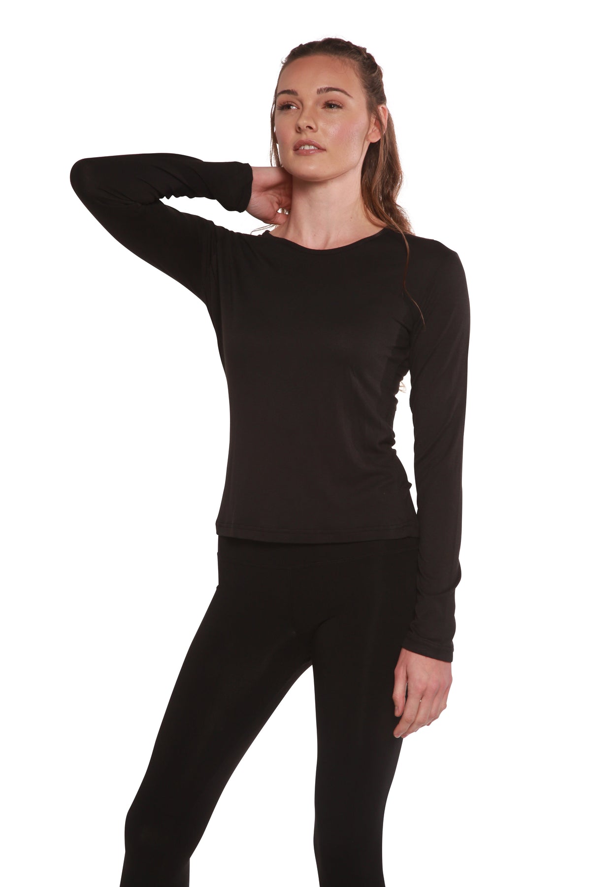 Bamboo Women's Long Sleeve T-Shirt – Soft Breathable Everyday Top